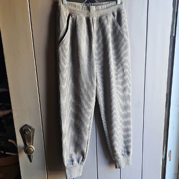 Varley Brushed Ribbed Knit Joggers - Picture 1 of 6